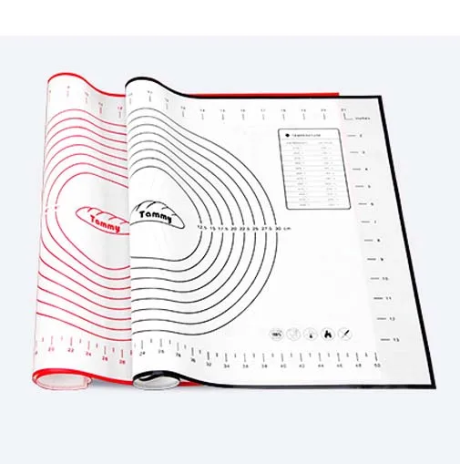 Hoomall Thicken Plastic Baking Mats Kitchen DIY Pizza Mat Baking