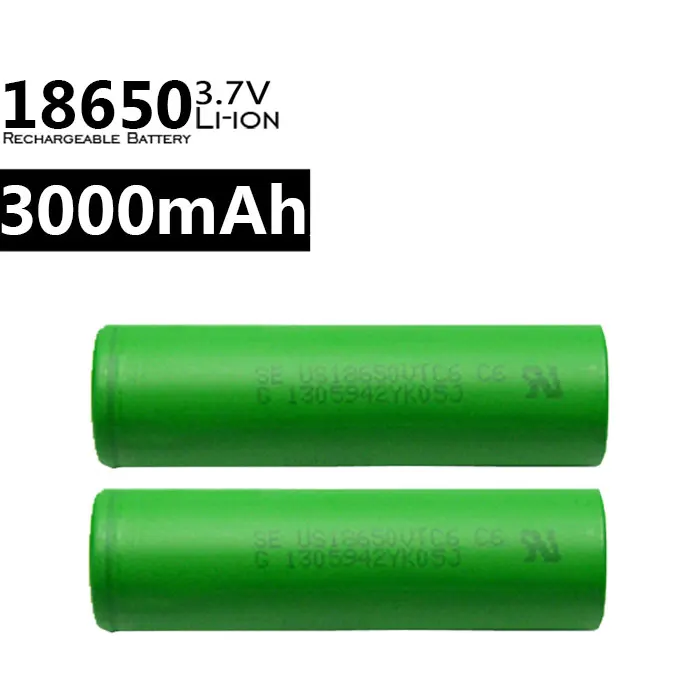 4 шт. Высокая мощность 30A 3000mAh для SONY VTC6 мощность 18650 батареи литий-ионная аккумуляторная батарея 3,7 v