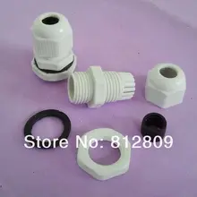 PG9 кабельный сальник для герметизации провода соединителя Водонепроницаемый нейлон Пластик для возраста от 4 до 8 лет мм кабель высокого качества с резиной