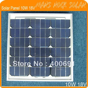 

10W 18V Small Power Monocrystalline Silicon Solar Module with Nice Appearance, Reliable Parameter TUV Certificates,Good Quality!