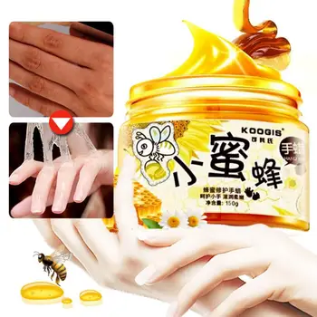 KOOGIS Honey Milk Hand Wax Hand Mask Nourish Mositurizing Exfoliate Anti wrinkle Brightening Skin