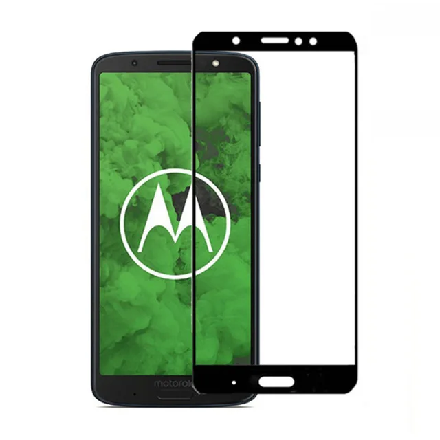 Полное покрытие закаленное стекло для Motorola MOTO G6 Play Защитная пленка экрана |