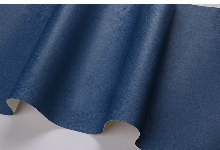 ПВХ обои Твердые тисненые виниловые обои синие для современной гостиной обои рулон бумаги для стен papel де parede настенная роспись