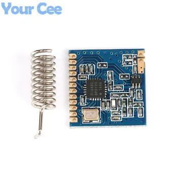 

2 pcs 868MHz SI4432 Remote Wireless Communications Module Transmitter and Receiver RF4432 for Remote Control System 1000m