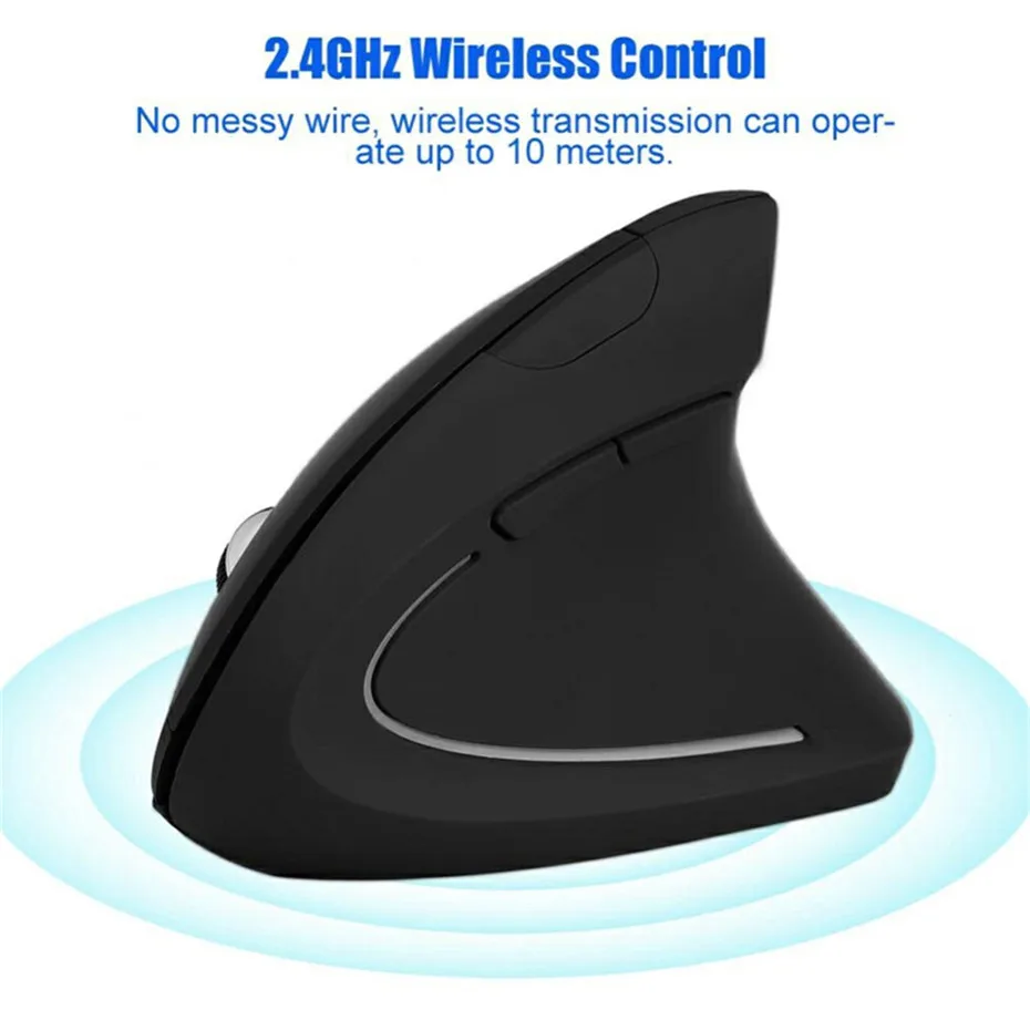 Basix Wireless Gaming Mouse Ergonomic Vertical Mouse 1