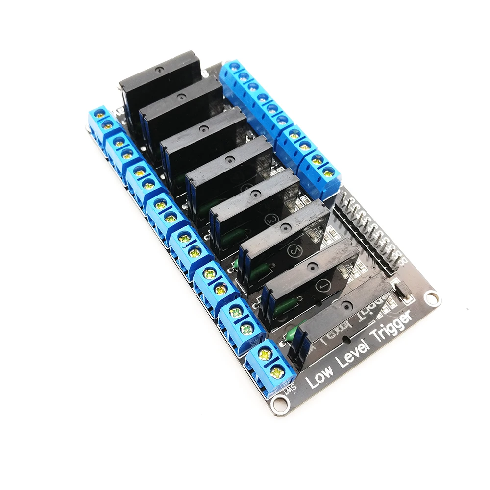 1pcs 240V 2A 8 Channel 24V SSR G3MB-202P Solid State Relay Module with Fuse 1pcs 240V 2A 8 Channel 24V SSR G3MB-202P Solid State Relay Module with Fuse