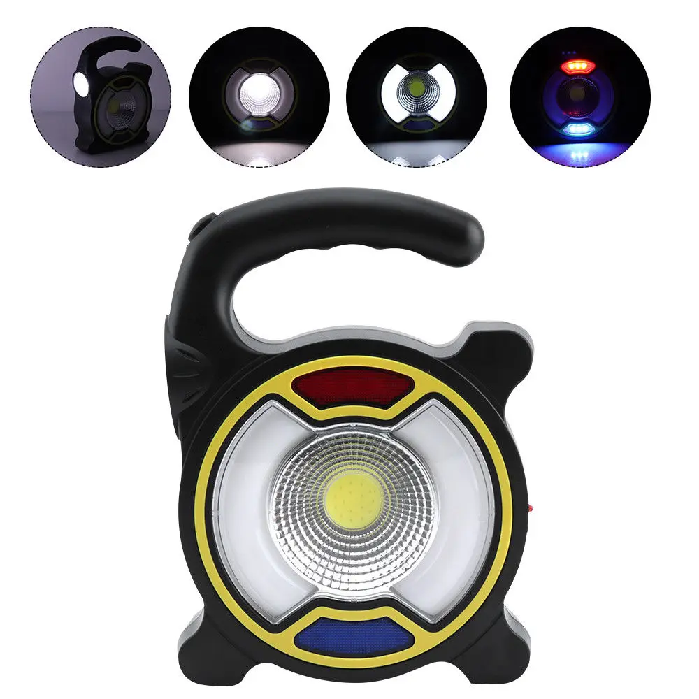 Solar-Power-PIR-Sensor-Flood-Security-Light-COB-16LED-Handlamp-USB-Rechargeable