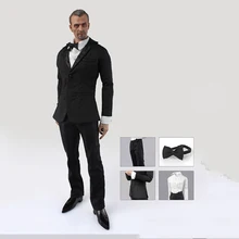 1/6 Mens Clothes Suit Coat Shirt Pants for 12