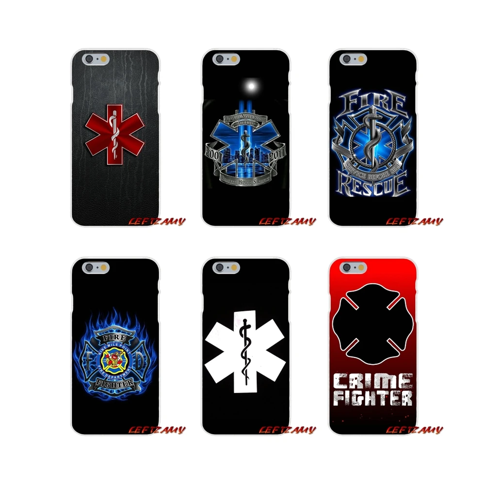 

For Huawei P Smart Plus Mate Honor 7A 7C 8C 8X 9 P10 P20 Lite Pro Accessories Phone Shell Case Firefighter Fire Paramedic Rescue