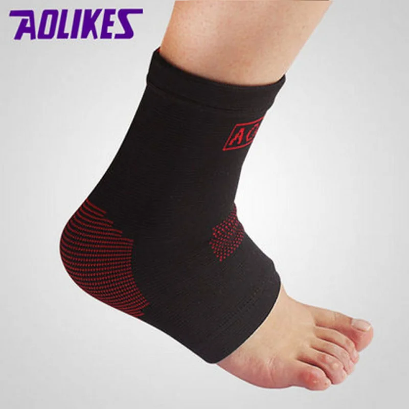 Gym Basketball Badminton Breathable Nylon Ankle 1 PairSuper Elastic