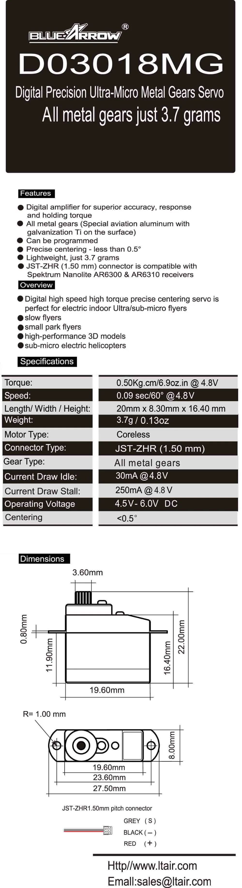 WLtoys Bluearraow D03018MG XK K130 обновленный металлический сервопривод K130.0009 для WLtoys K130 RC части вертолета