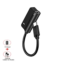 USB C до 3,5 мм разъем для наушников AUX аудио Зарядка адаптер конвертер для huawei P30 samsung S10 Тип C OTG адаптер для наушников разветвитель