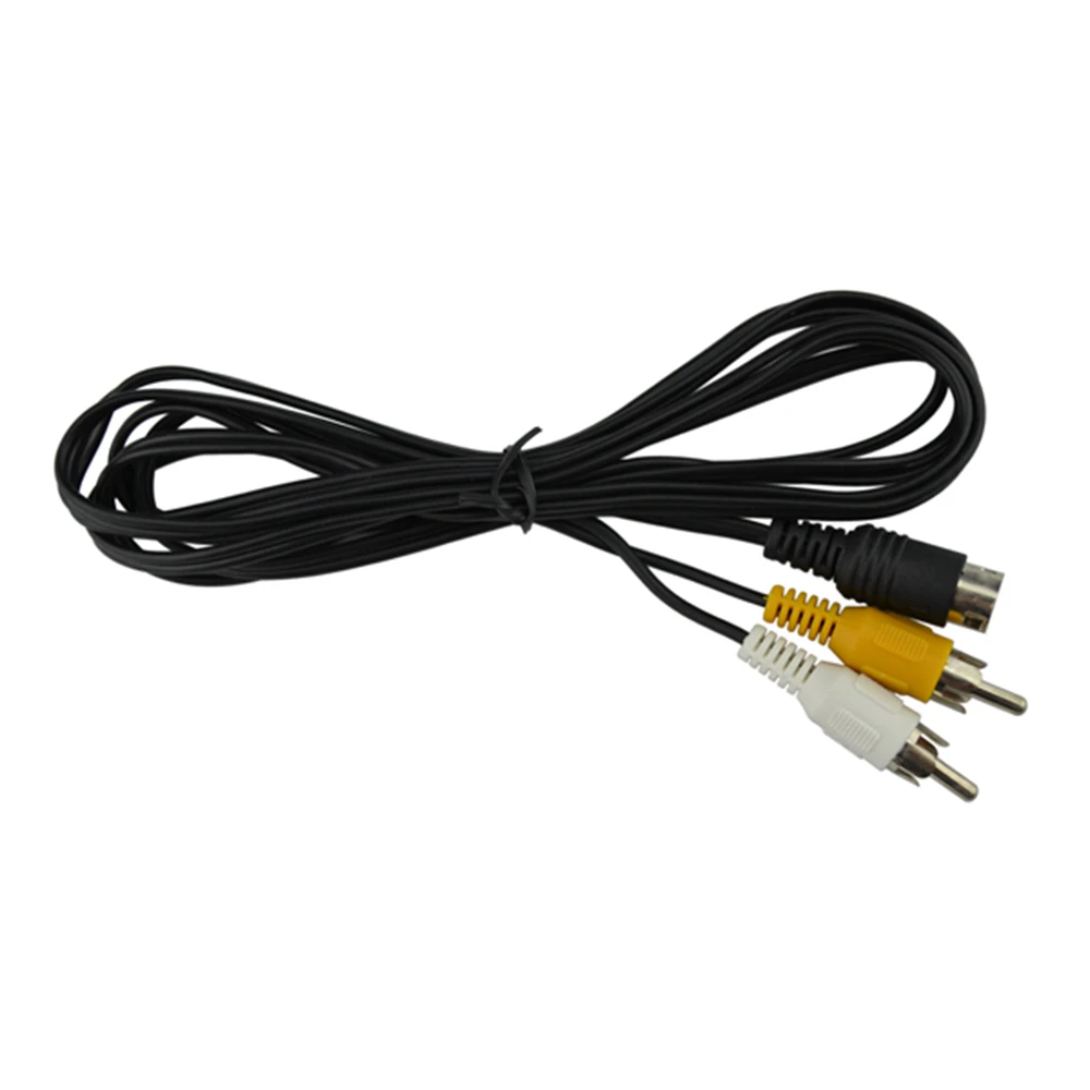 50 шт. оптовая продажа 3Pin для sega Genesis 2 аудио-видео av-кабель шнур RCA кабель для Mega Drive MD 2