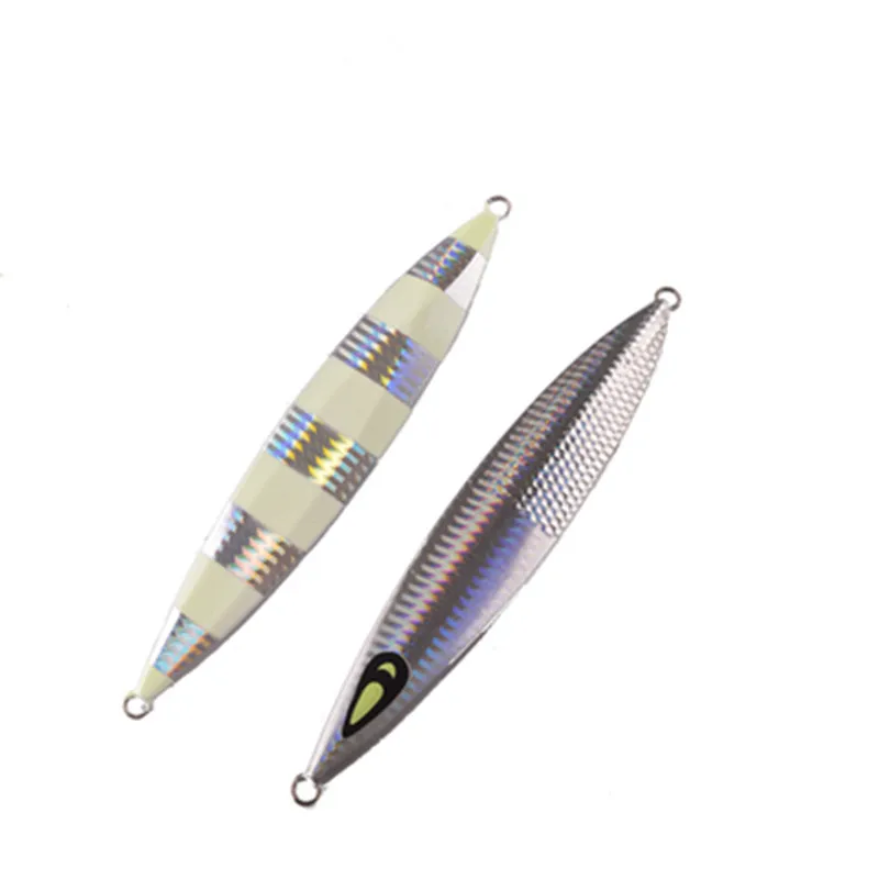 

Ufishing Luminous Jigging Fishing Lure 1Pcs/Lot Slow Jig 80g 10.5cm Sea Fish Bait