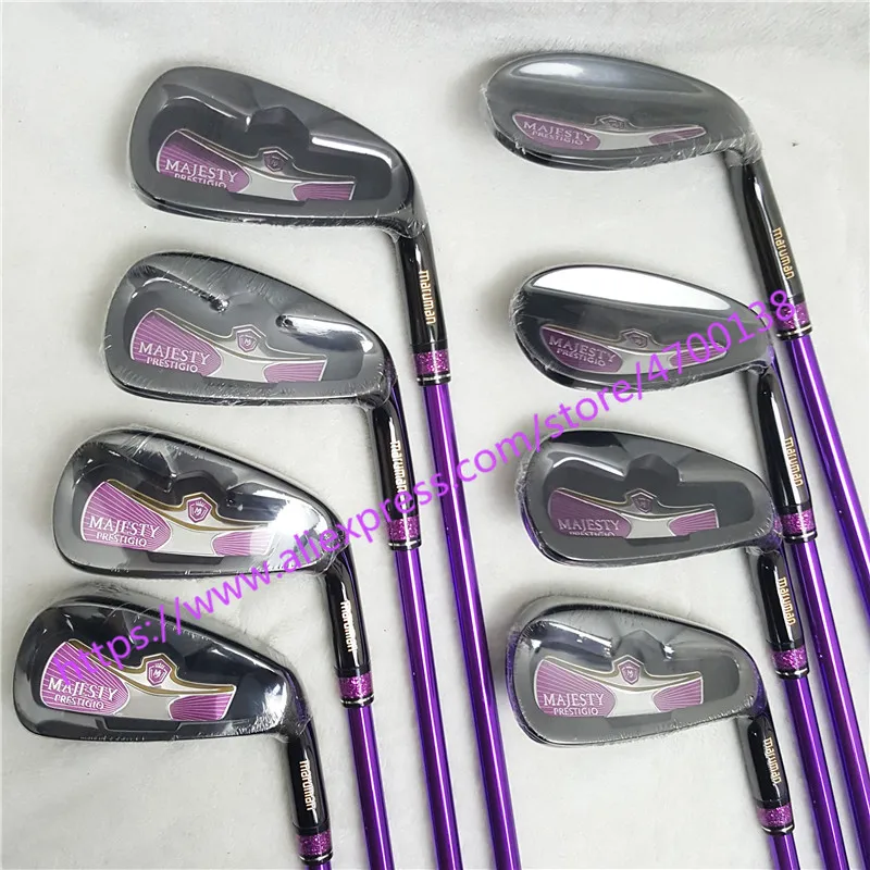 Женские клюшки для гольфа Maruman Majesty Prestigio 9 Golf irons5-10 P.A.S утюги для клубов графитовый Вал L гибкий шлем