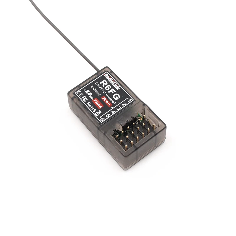 Приемник Radiolink 2 4 ГГц 4CH R6fg гироскоп внутри для передатчика RC4gS/ R6FG | Игрушки и хобби