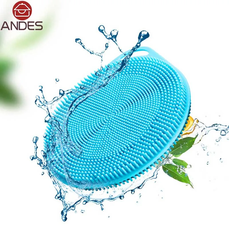 

Magic Cleaning Brushes Silicone Dish Bowl Sponge Pad Pot Pan Easy to Clean Wash Brushes Cleaner Sponges Dish Cooking Tool