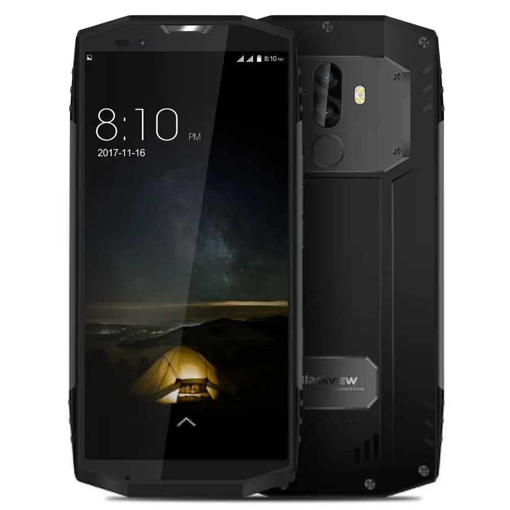 Смартфон Blackview BV9000 Helio P25, четыре ядра, 4 Гб+ 64 ГБ, 5,7 дюймов, IP68, водонепроницаемый, NFC, 4G, мобильный телефон, 4180 мА/ч, батарея Мп, камера - Цвет: BV9000 Gray