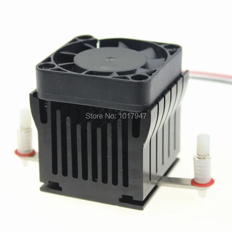 Aluminium Adjustable Heatsink Fin Fan Cooler For PC Northbridge Chipset Cooling