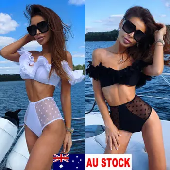 

2019 Women Sexy Bikini Push-up Padded Bra Triangle Swimsuit Bathing Swimwear