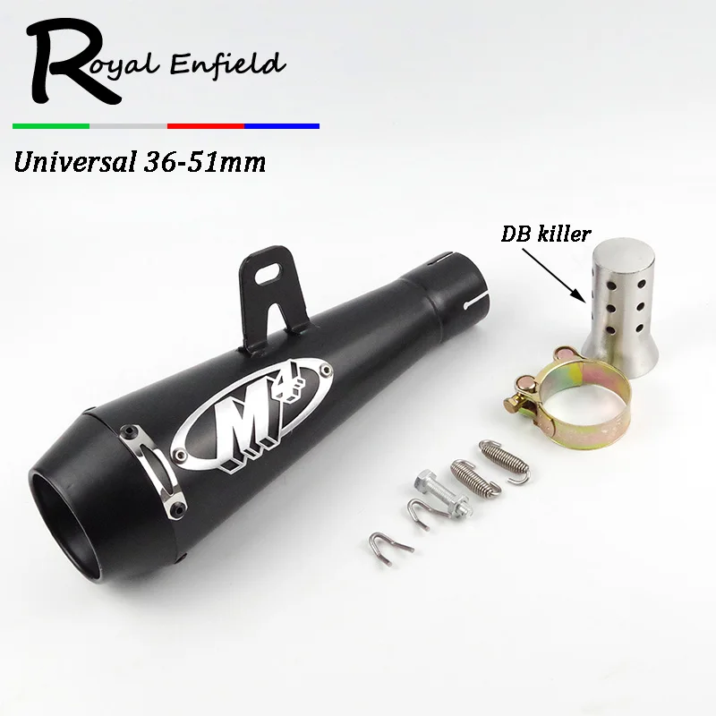 

Universal Motorcycle Exhaust Muffler Pipe for Benelli for Honda for Yamaha for Kawasaki NINJA R6 ZX6R ZX10R CBR1000 Z800 CB400