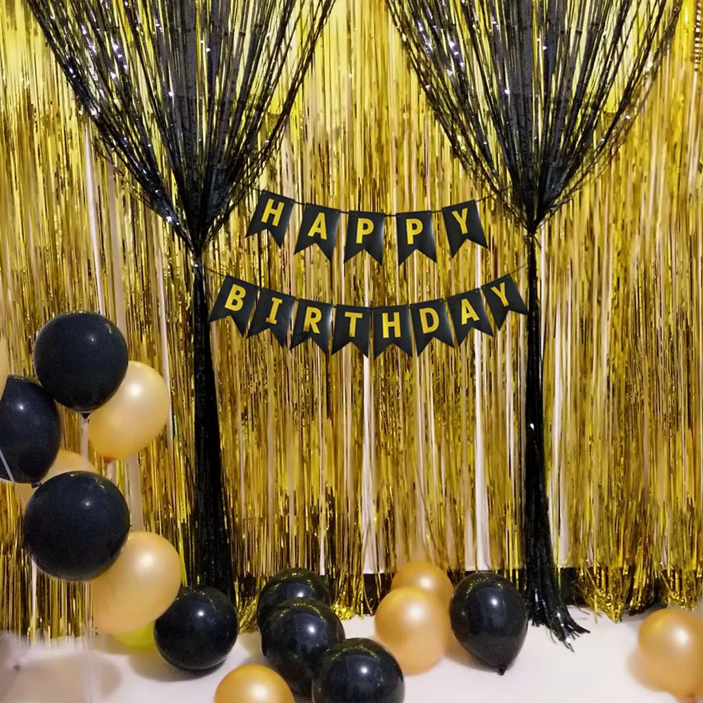 

balloon 20pcs Metallic balloons gold foil DIY Birthday Party Decoration Balloon Foil Curtains Pull The Flag L527