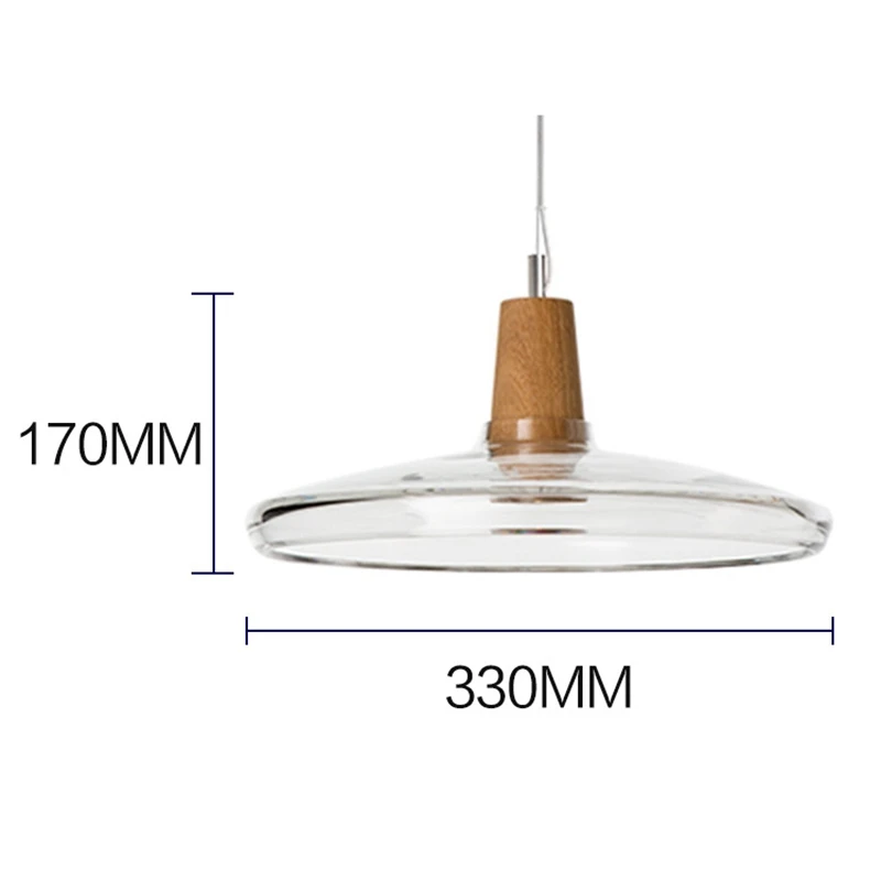  Modern Glass Kitchen Island Pendant Light LED lamp Bedside Hanging Lamp Ceiling Lamps Lighting Fixt - 32902090947