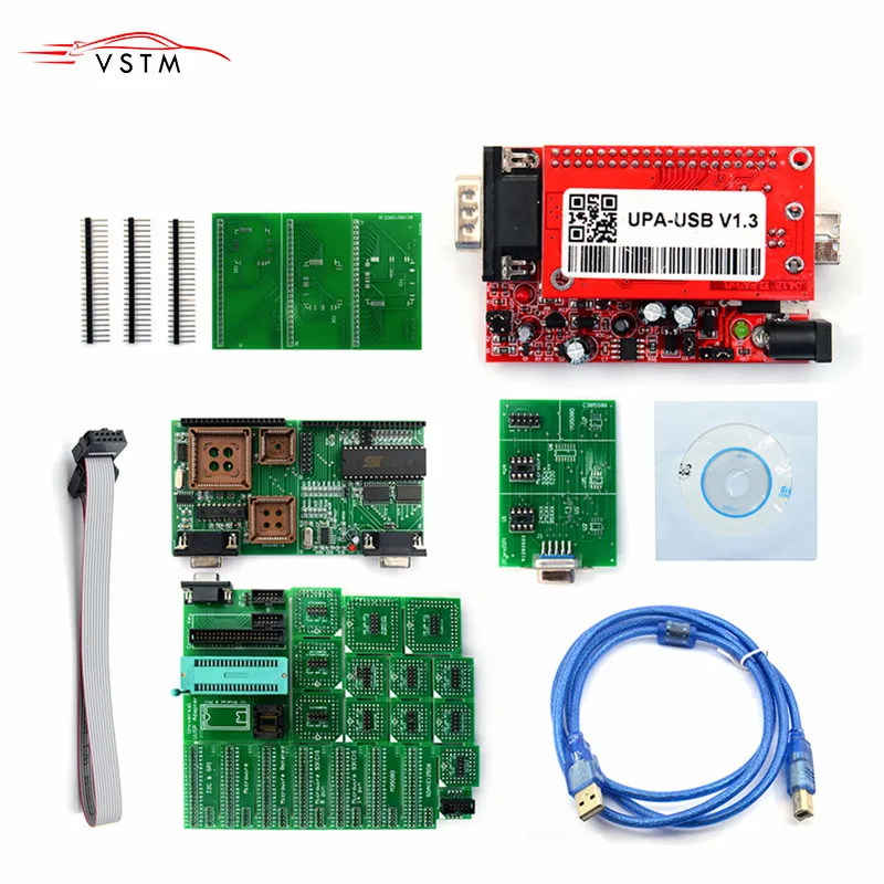 UPA USB программатор V1.3 UPA USB Полные Адаптеры UPA чип тюнинг инструменты ECU Программатор последовательный программатор, UPA USB программатор