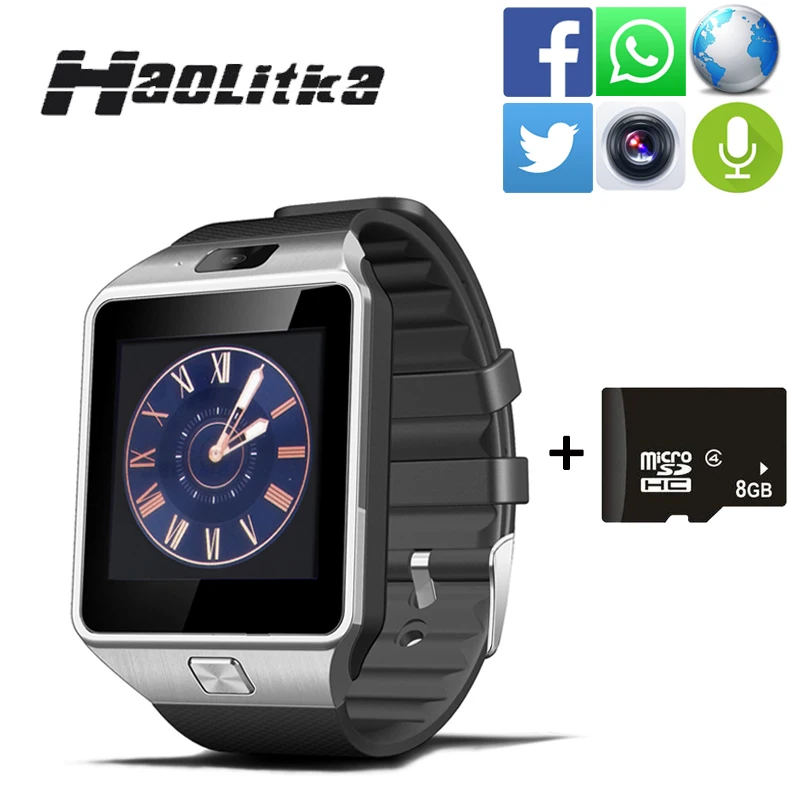 men Wearable Devices DZ09 Smart Watch Support SIM TF Card women sport Wrist Smartwatch For IOS Android smartphone with camera |