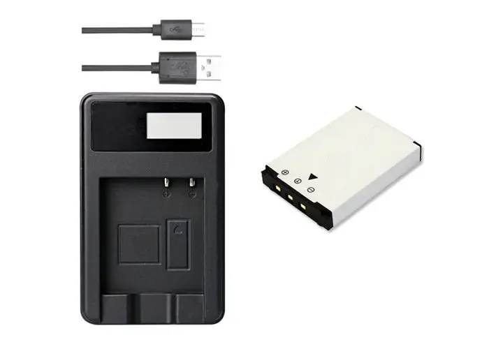 NP-110 NP110 NP-110DBA Батарея + ЖК-дисплей USB Зарядное устройство для объектива с