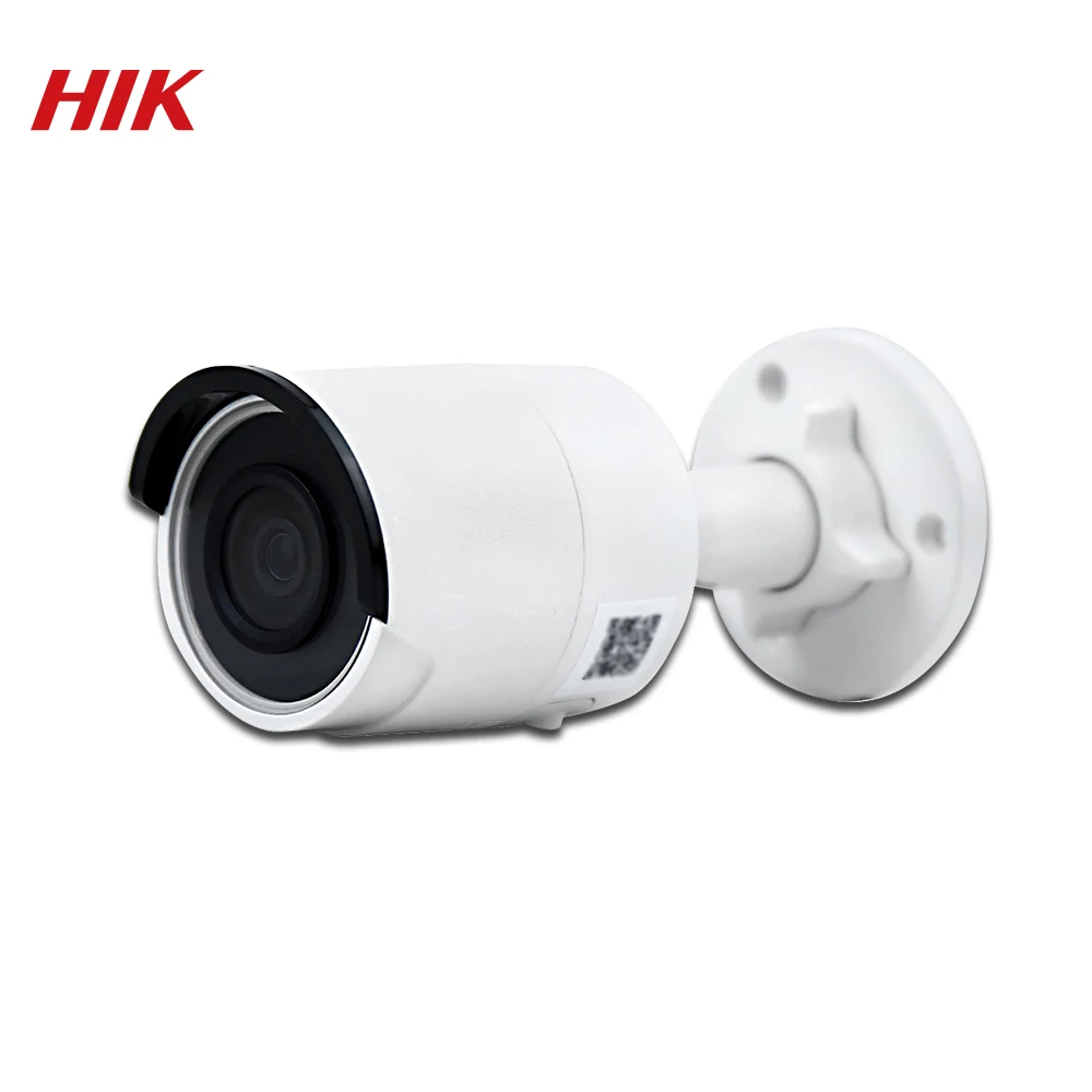 Hikvision DS-2CD2045FWD-I POE камера видеонаблюдения 4MP ИК Сеть мини пуля камера 30 м ИК IP67 H.265+ слот для карты SD