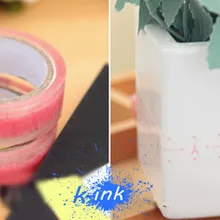 Розовая кружевная лента, розовая Прозрачная Кружевная клейкая лента для домашнего деко, розовый прозрачный односторонний скотч