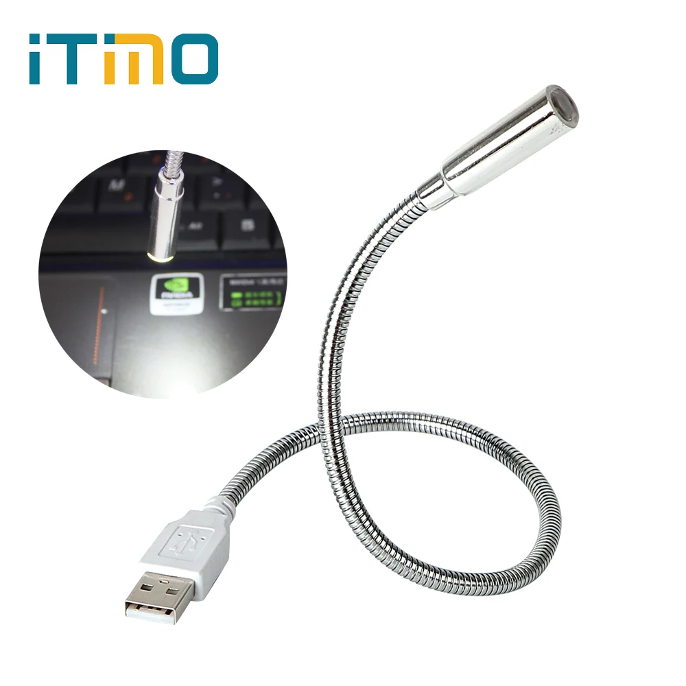 ITimo гибкая USB светодиодный книга светильник супер яркий современный Портативный