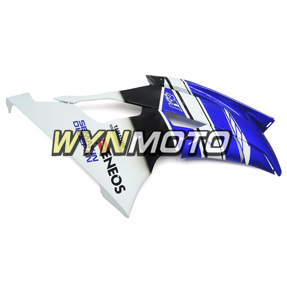 Выполните обтекатели комплект для Yamaha R6 2008- 08-16 лет впрыск АБС пластмасса Кузов Мотоцикл фитинг капоты сине-белые