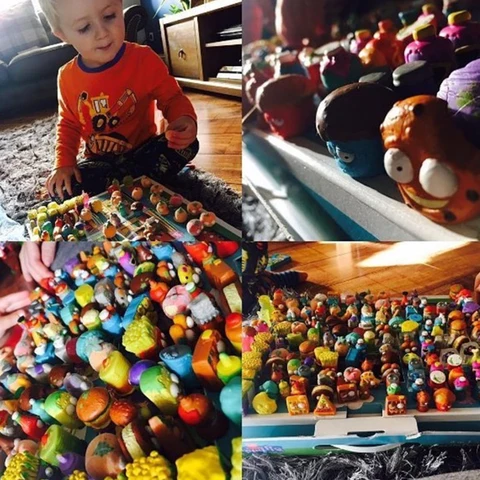 Brinquedos de Ação Populares do Miúdo a Jogar Presente de Natal Brinquedo para Crianças Pçs o Original o Grossery Gang Mini Figuras Modelo Bonecas 50