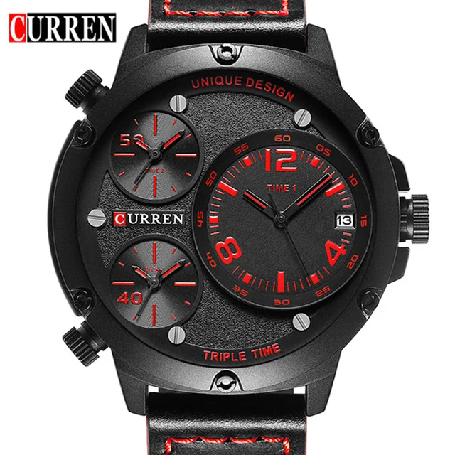 

Reloj Hombre Curren Watch Men Top Luxury Brand Men's Business Quartz-watch Sport Casual Clock Men WristWatches Relogio Masculino