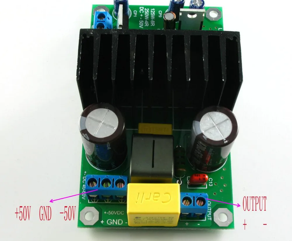 L15DSMD IRS2092S Высокая мощность 250 Вт Класс D аудио цифровой усилитель мощности моно плата