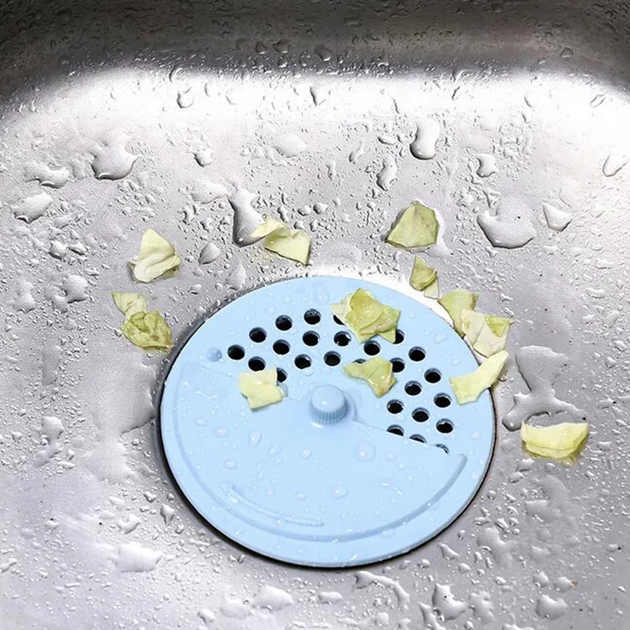 30ps Creative Sewer Outfall Strainer Bathroom Kitchen Sink Plug Anti