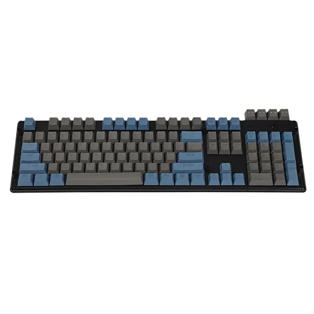 

Top printed Double Shot PBT Shine Through Translucent 108 Key OEM Profile Keyset For MX Switches Mechanical Keyboard