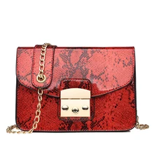 HIFAR 2019 Small Crossbody Bag For Women Fashion Snake PU Leather Shoulder Bag Female Chain Messenger Bag Women Brand Bag New HIFAR 2019 Small Crossbody Bag For Women Fashion Snake PU Leather Shoulder Bag Female Chain Messenger Bag Women Brand Bag New