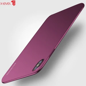 X-Level Hard Case For iPhone X Plastic Coque Ultra Thin Matte Touch Cover Case for iPhone X