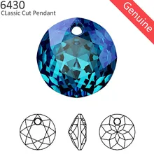 Новая(1 шт) с украшением в виде кристаллов от Swarovski 6430 классического кроя кулон сделано в Австрии свободные бусины для бижутерии, материал для рукоделия