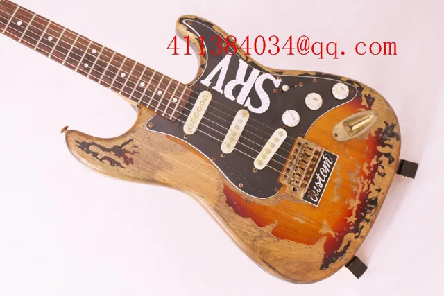 Cheap The new handmade remains TL ST SRV electric guitar guitar  The electric guitar