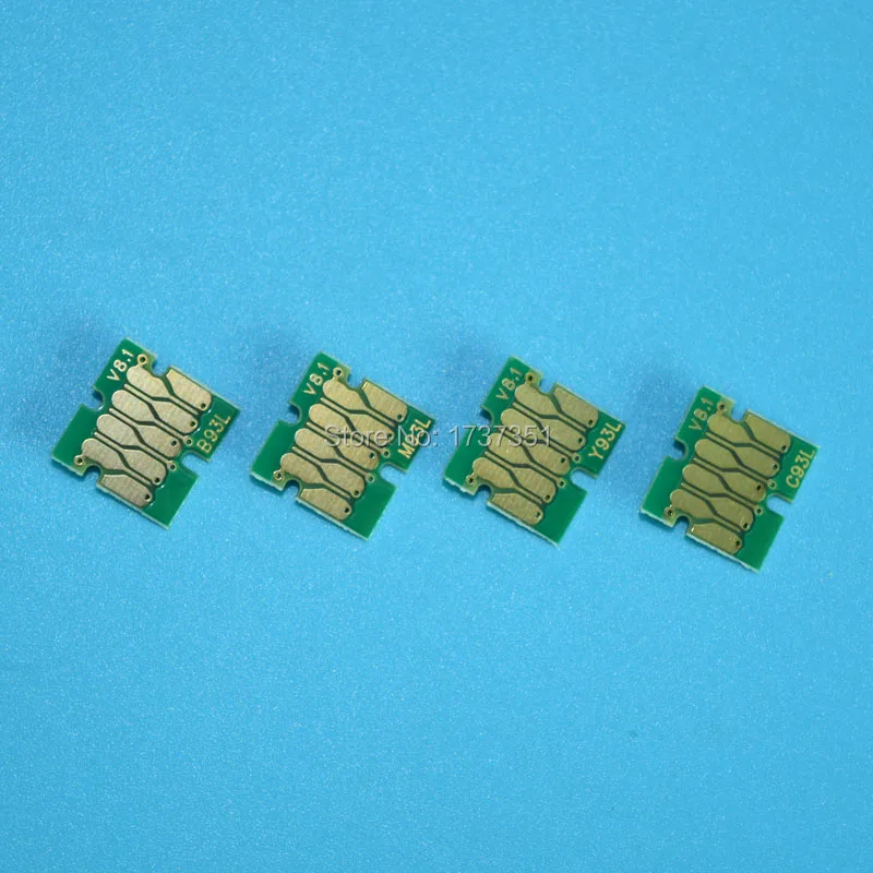 

T7551 T7551-T7554 Cartridge Auto reset chip 4 color for Epson WorkForce WF-8010 WF-8090 WF-8510 WF-8590 printer