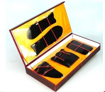 

5Pcs Chinese Traditional Gua Sha Acupuncture Massage Natural Tool Set Guasha free shipping the best gift for woman day
