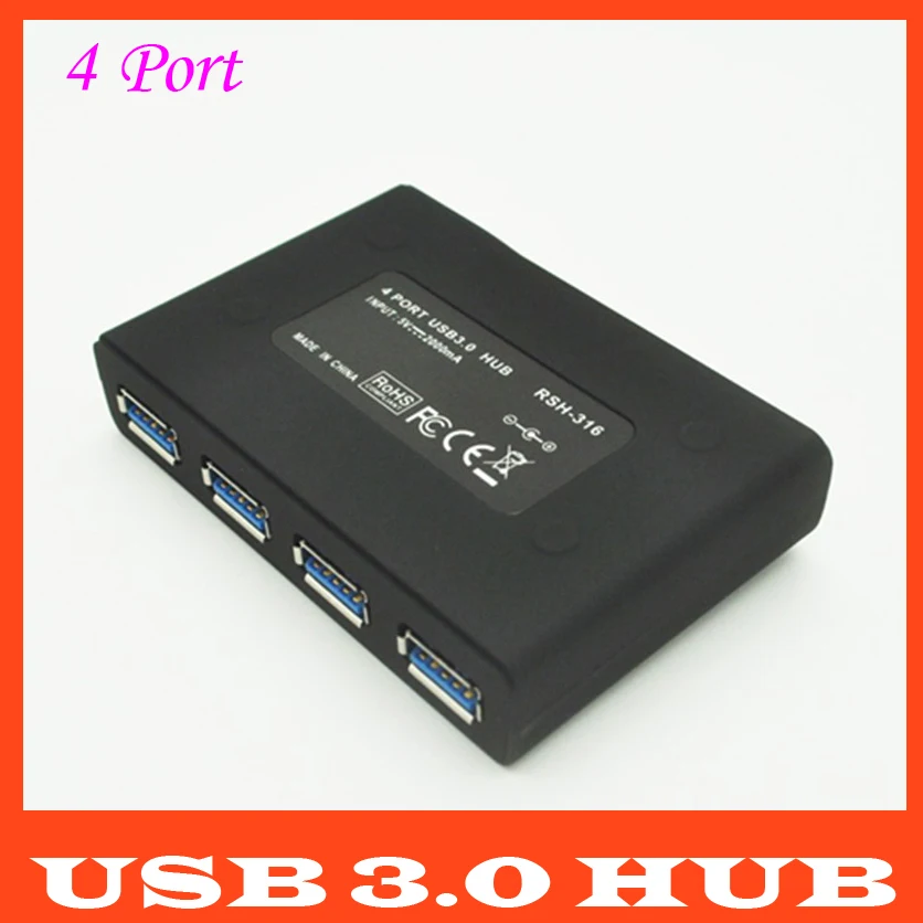 NEW!! High Quality 4 Ports Super Speed USB 3.0 HUB Plug and Play Free Shipping | Компьютеры и офис