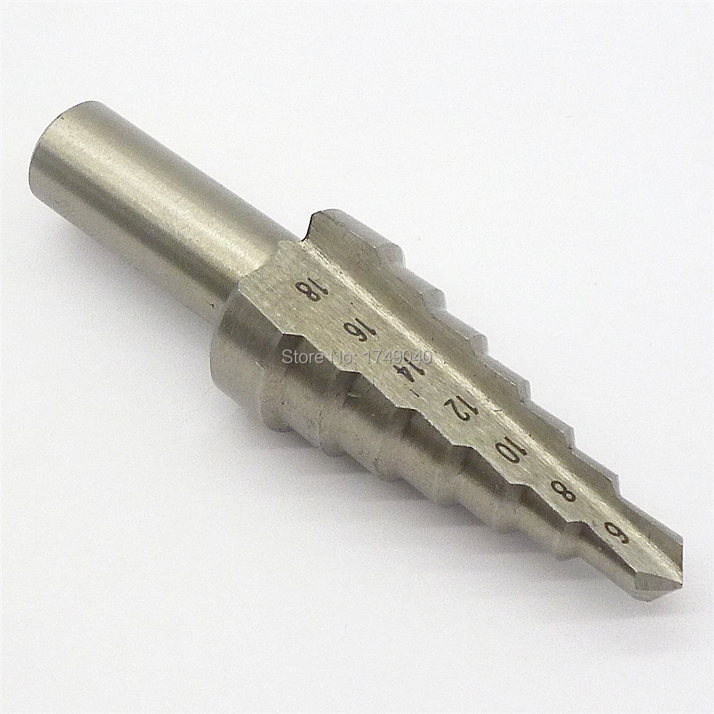 Hss 6 18mm Hole Reaming Cutting 7 Sizes Step Drill Bit Super Hard Steel