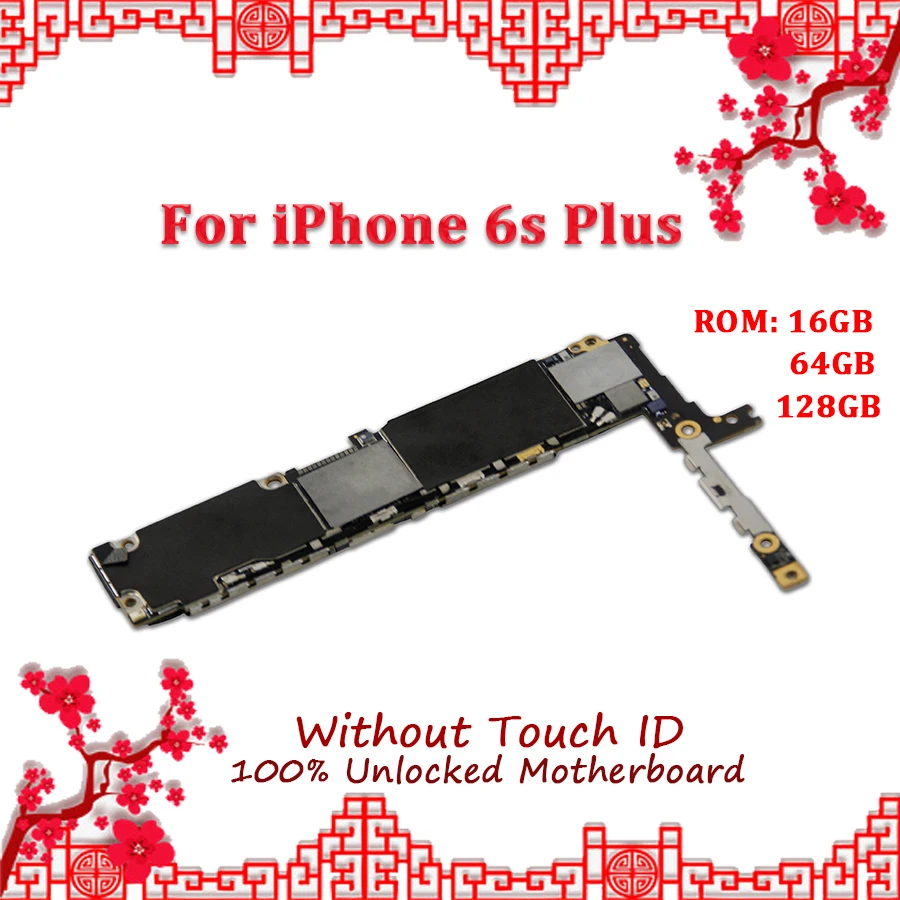 No iCloud Motherboard For iPhone 6s Plus Mainboard Without