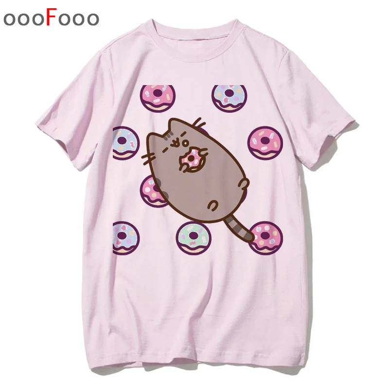 Pusheen The Cat Front And Back TShirt stickhealthcare.co.uk