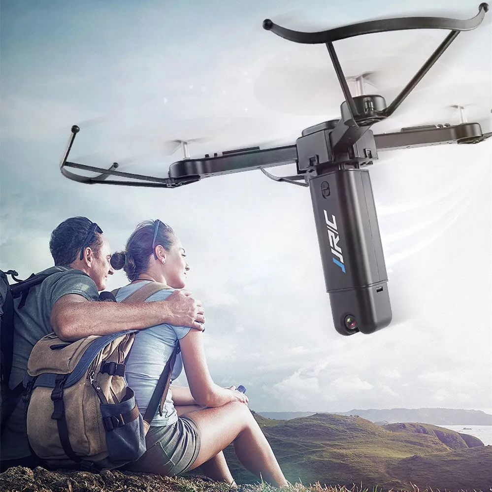 

JJRC H51 Rocket 360 Foldable RC Drone Novel Rocket Style Exterior / RTF WiFi FPV 720P HD / Altitude Hold 6-axis Gyroscope